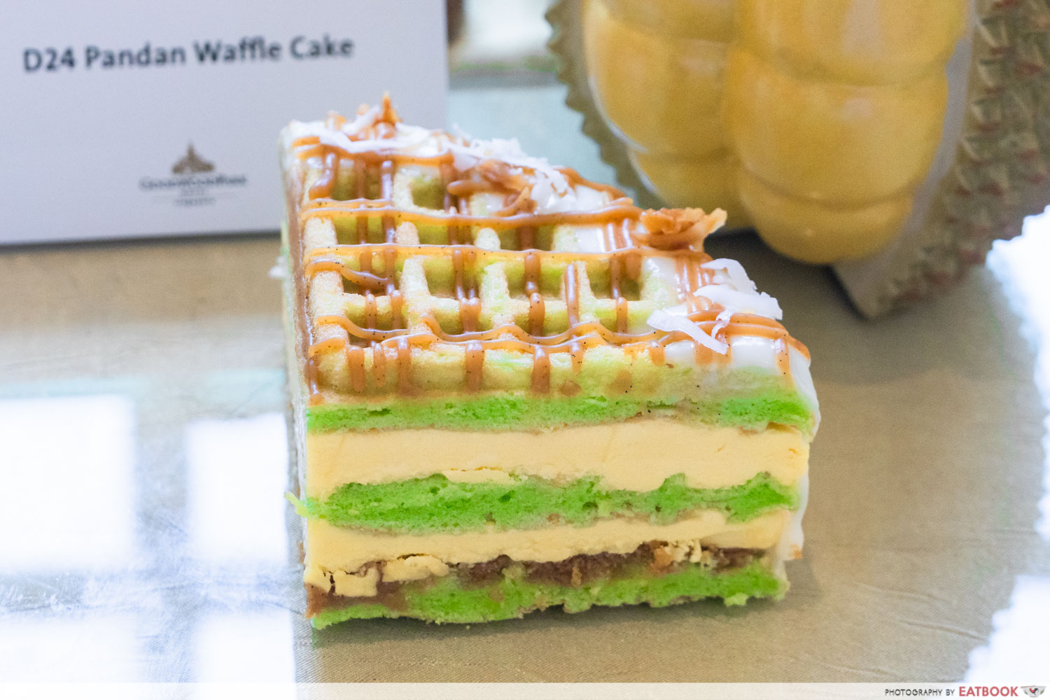 goodwood park durian fiesta waffle cake