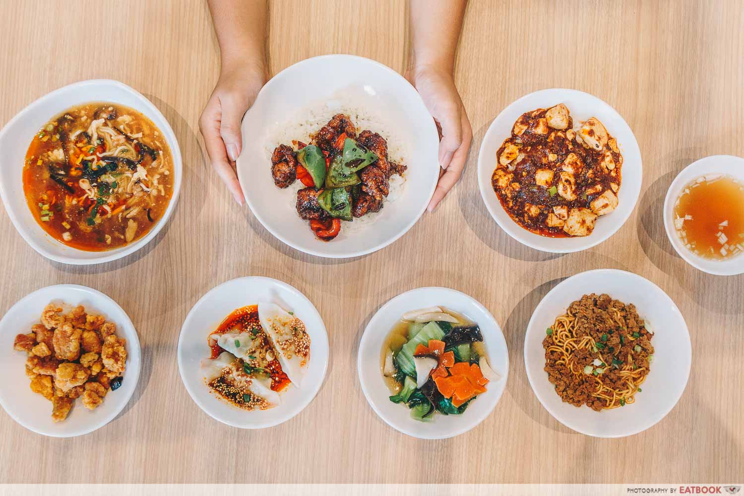 chens mapo tofu star vista flatlay