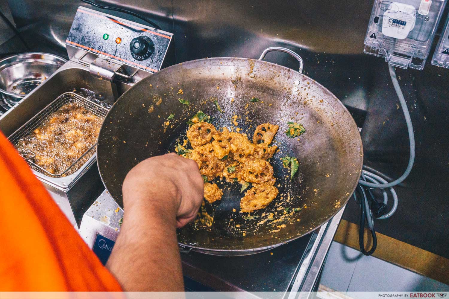 xian dan chao ren frying