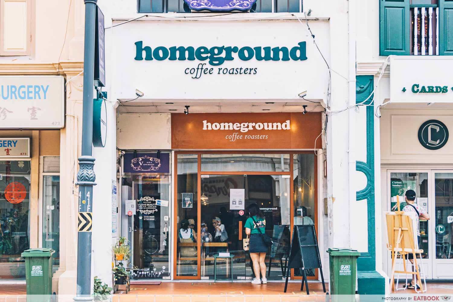 homeground coffee roasters at katong