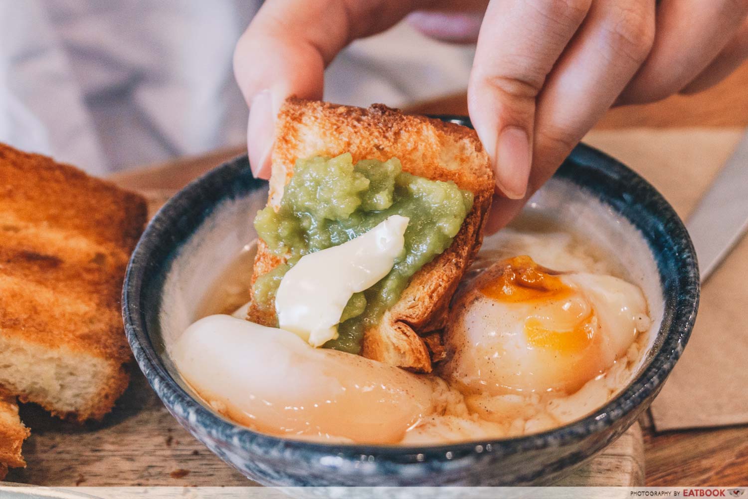 kaya toast at homeground coffee roasters