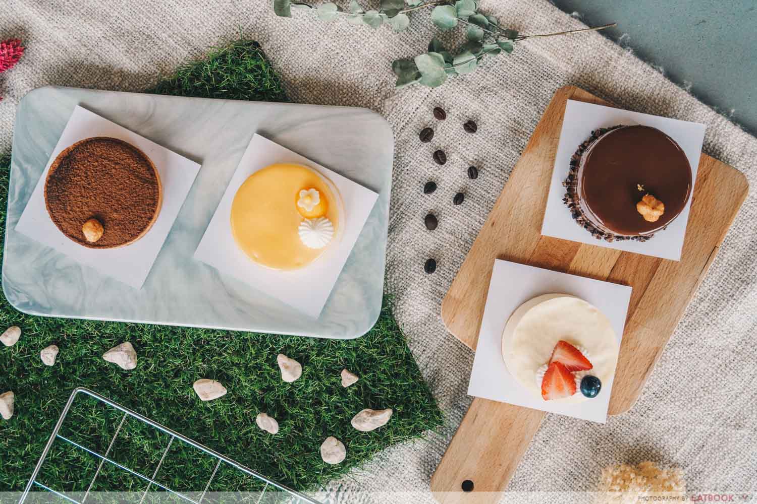 Patisserie Cle - Flat lay