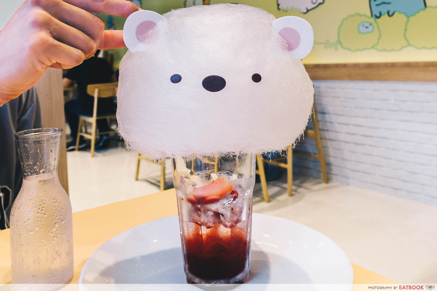 SumikkoGurashi - cotton candy drink