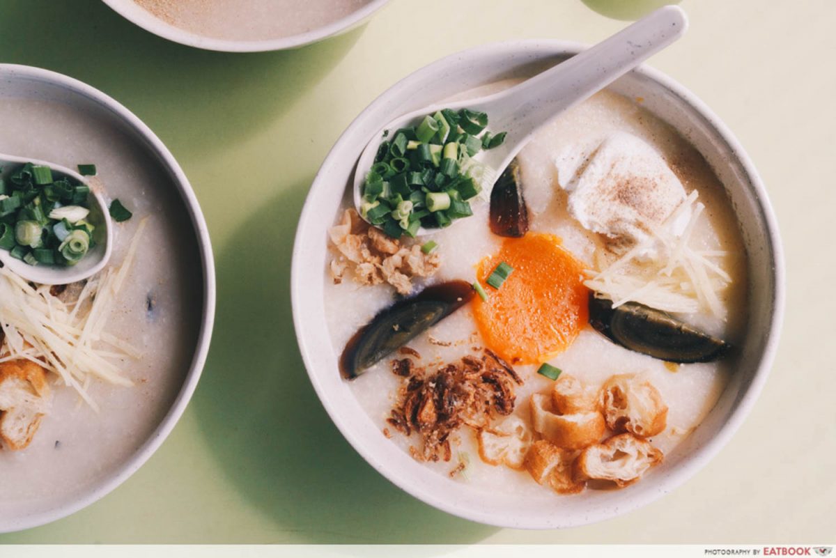 PORRIDGE IN SINGAPORE WENG KIANG KEE