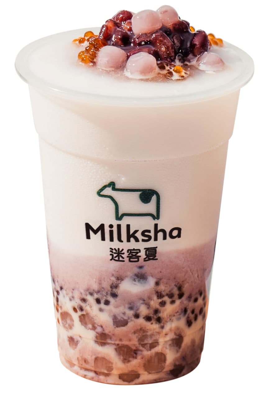 milksha taro kacang