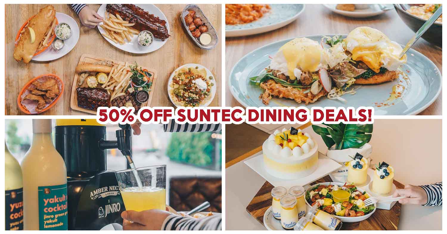 Suntec City Has 50% Deals Off Tim Ho Wan, Soup Restaurant, Morganfields