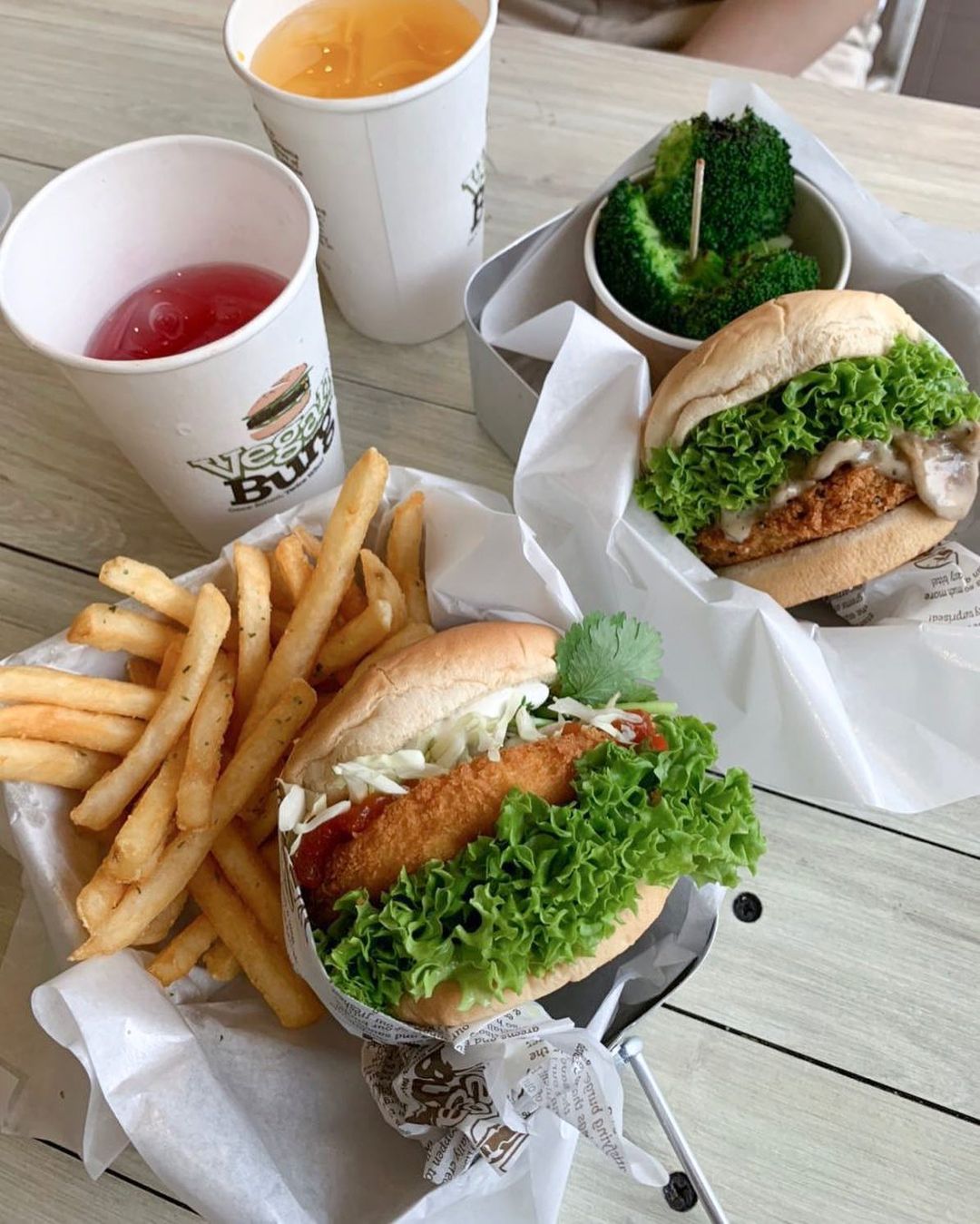 veganburg vegetarian food singapore