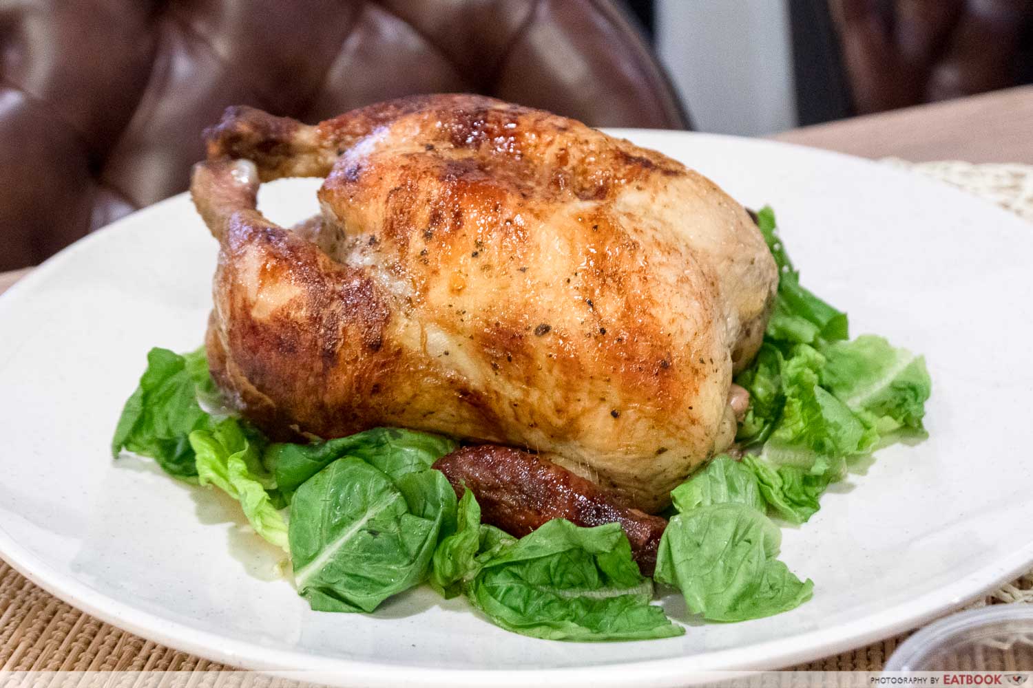 800° Woodfired kitchen - rotisserie chicken