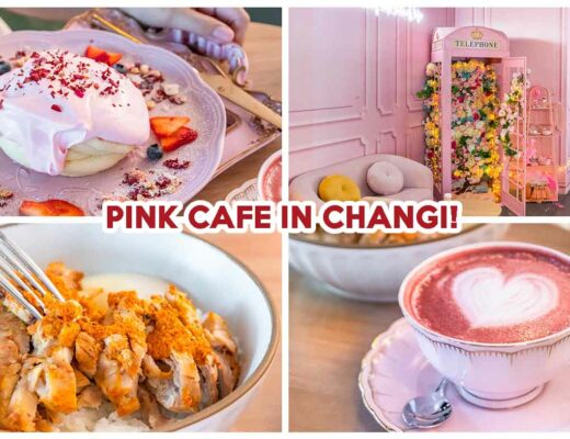 a beautiful day pink cafe