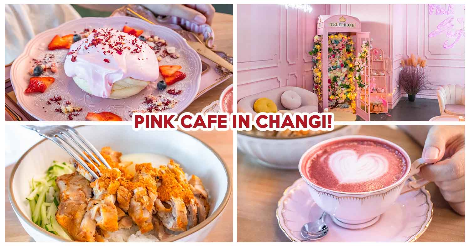 a beautiful day pink cafe