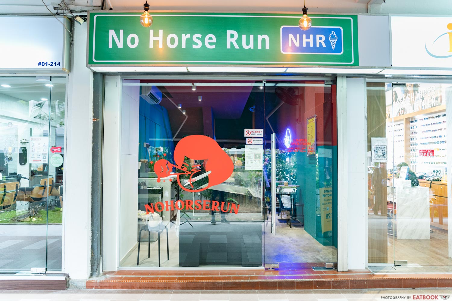 No Horse Run - storefront