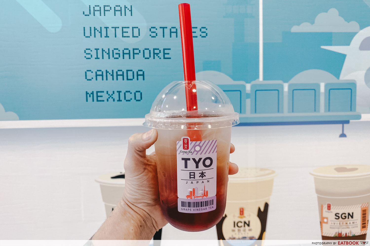 gong cha tokyo travel inspired bubble tea