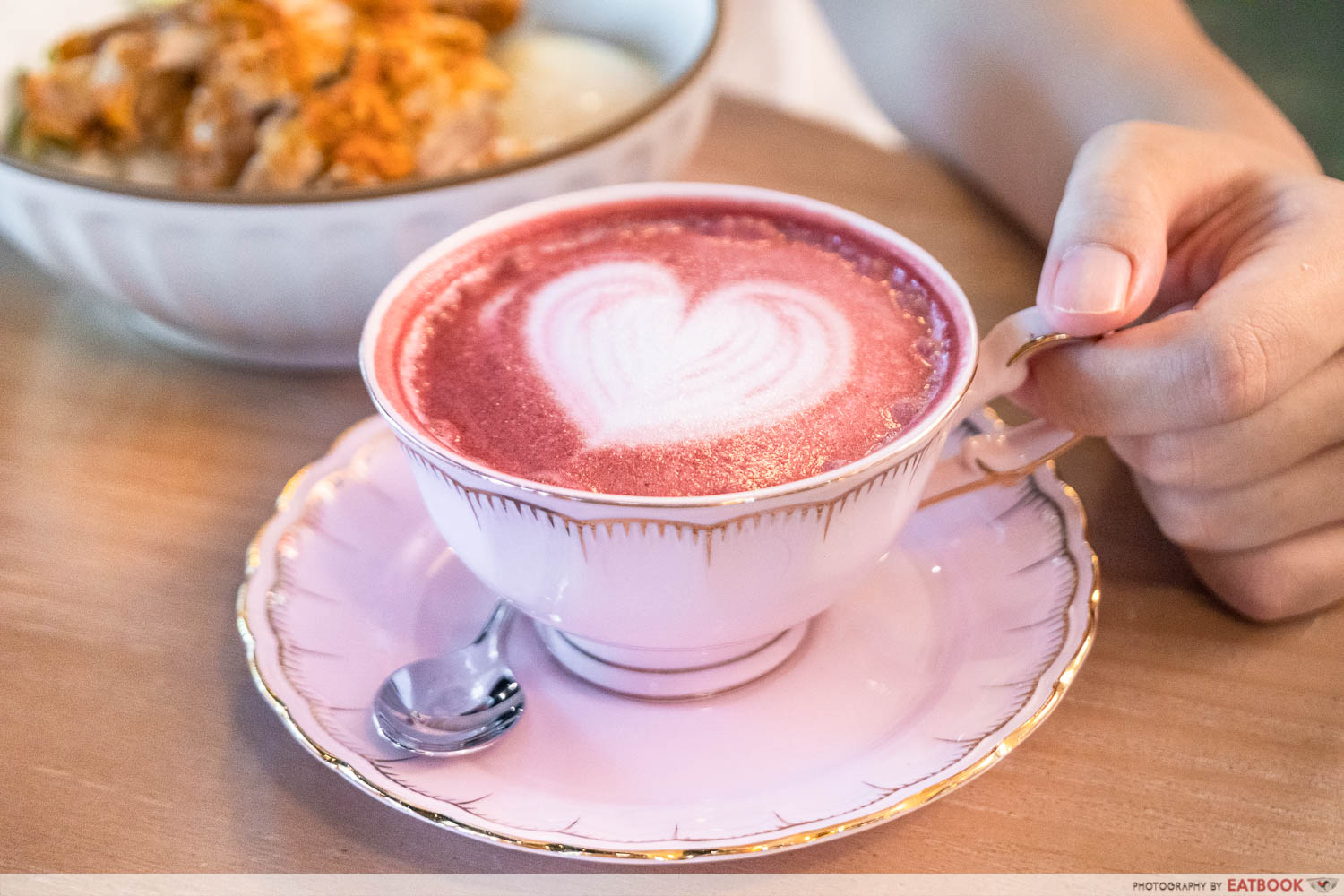 a beautiful day red velvet latte