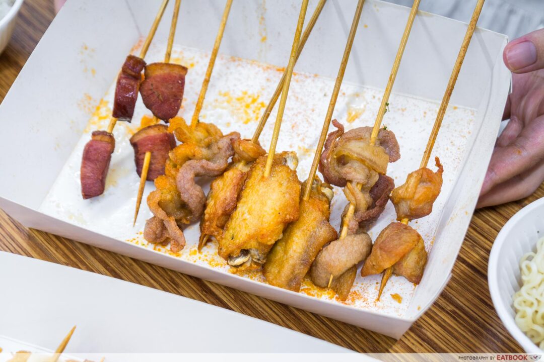 Fei Zhu Lok Lok Review: $1 Lok Lok And Popular "Shiok Rice" In Tai Seng