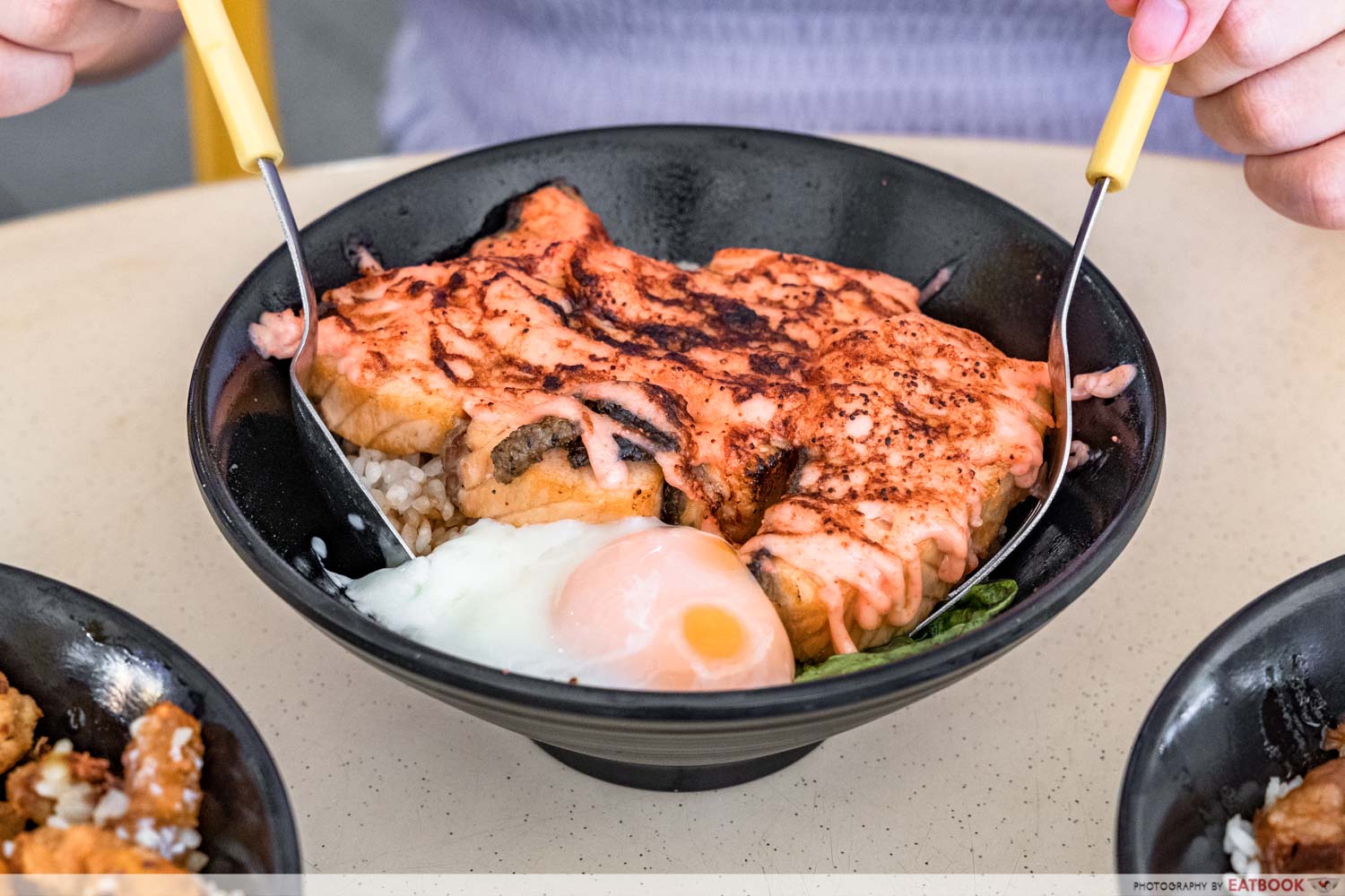 sticks n bowls mentaiko salmon