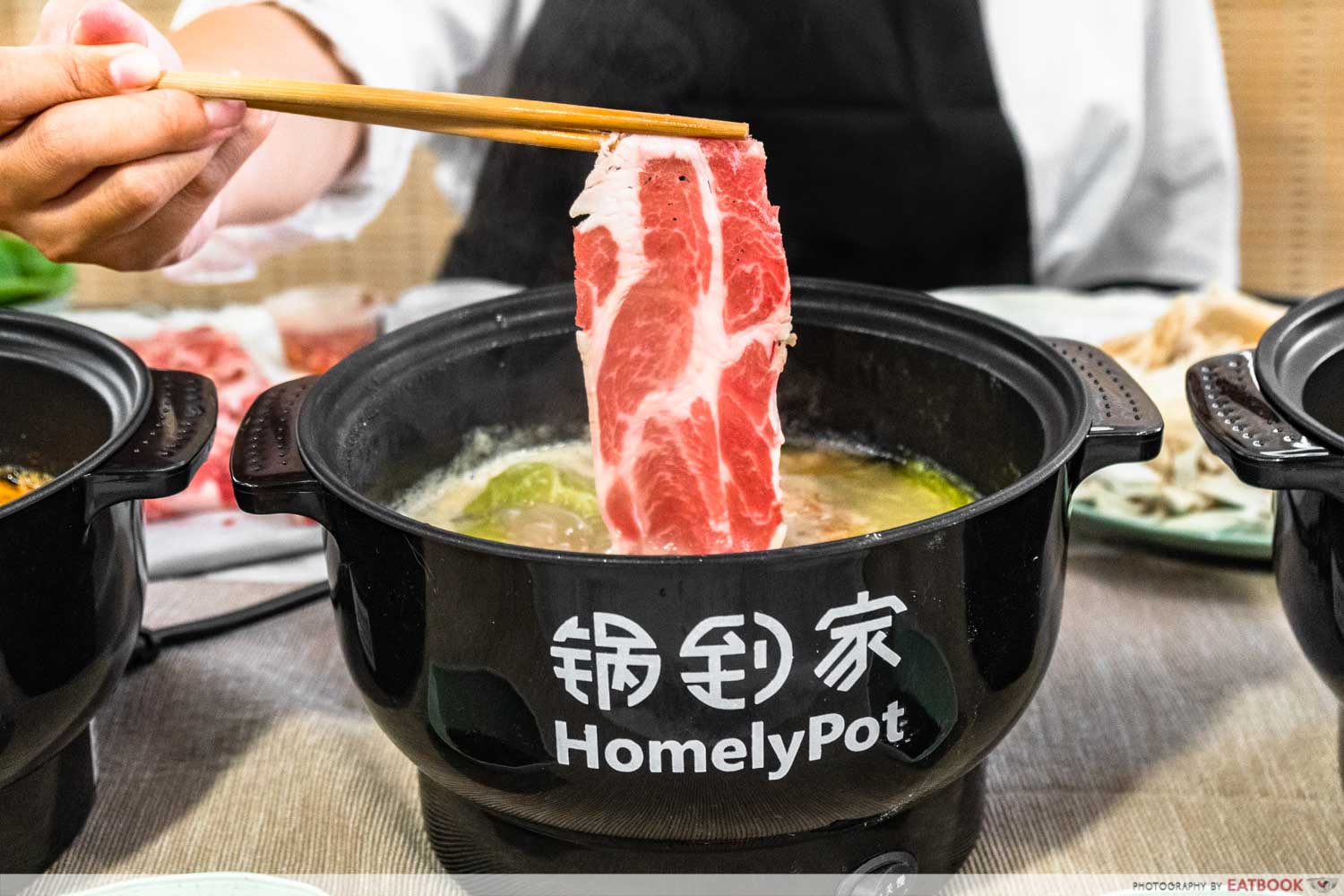 homelypot - dipping meat