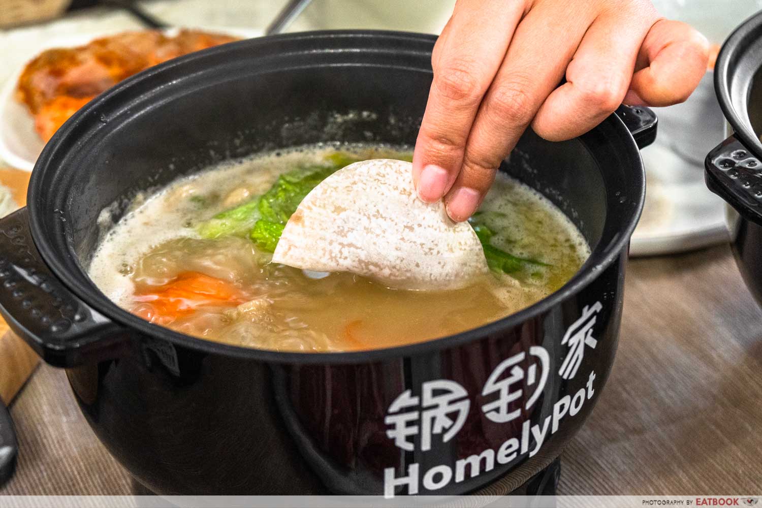 homelypot - dumpling in soup