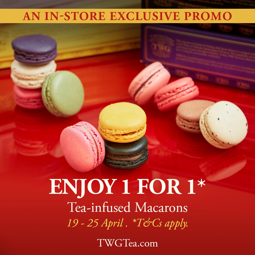 macarons twg 1 for 1