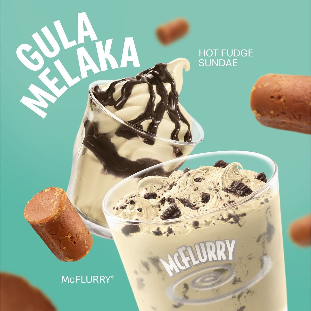 mcdonalds gula melaka mcflurry ice cream