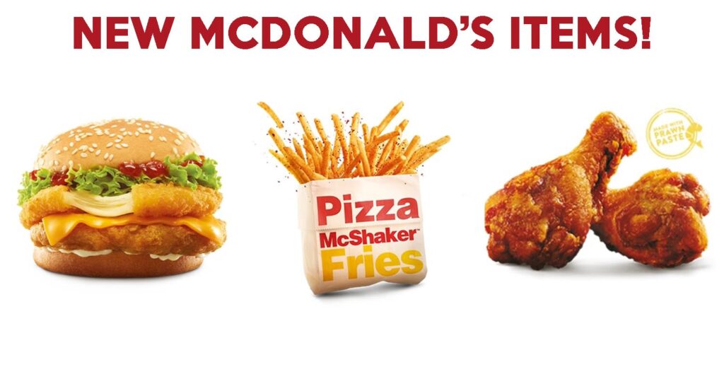 mcdonald's new menu cover