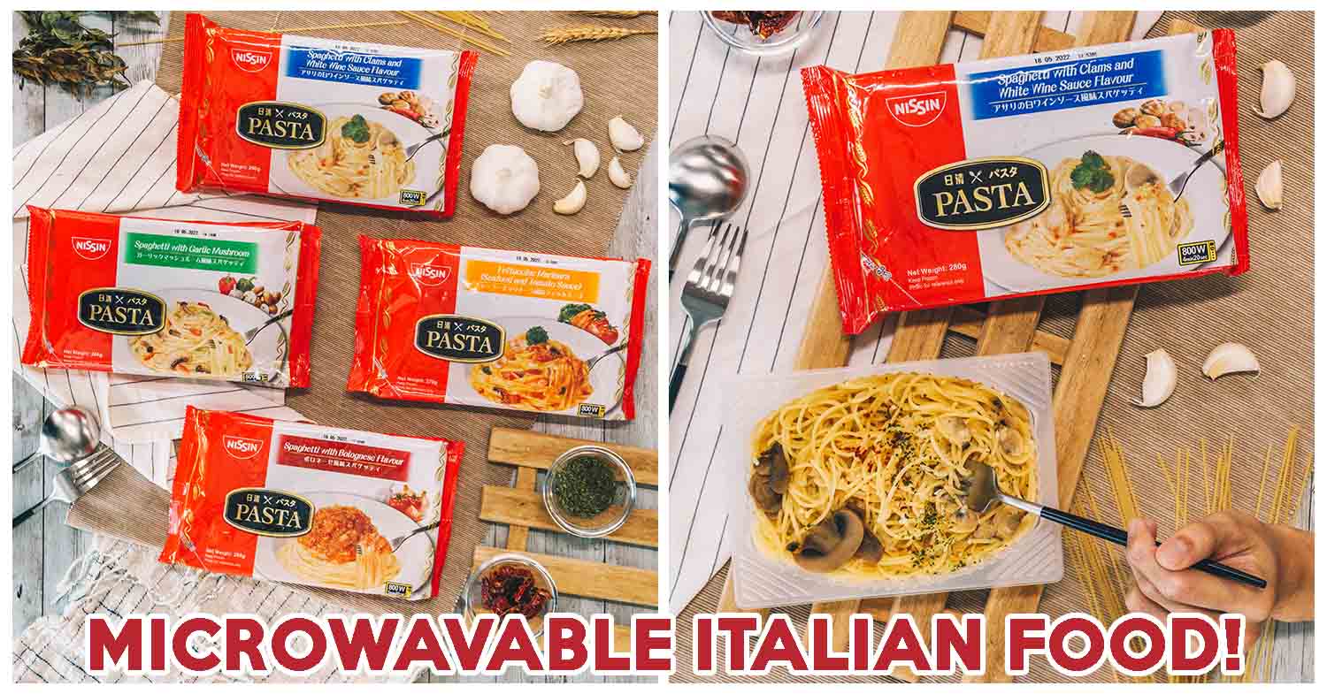 Nissin Has New Frozen Pasta, Get Atas Italian Food Under 6 Minutes