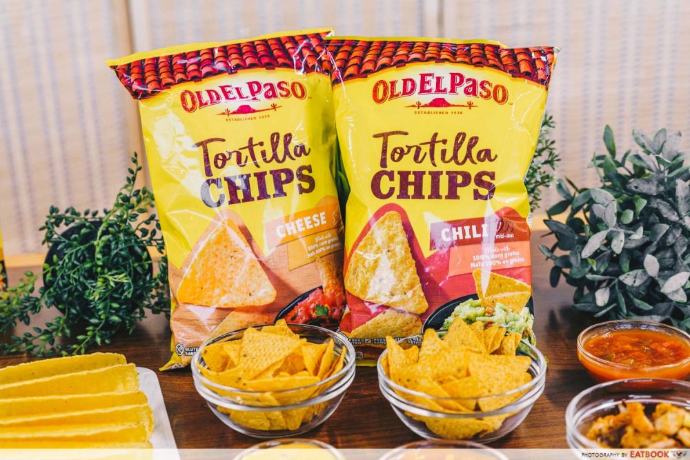 old el paso tortilla chips flavours