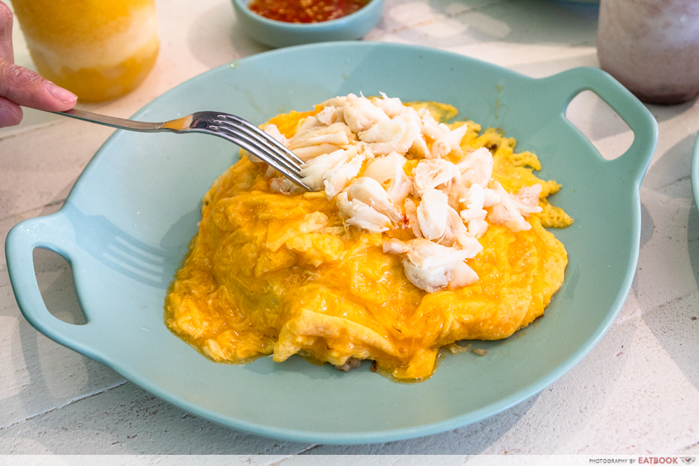 CAF Clickafood - Crab Omelette rice