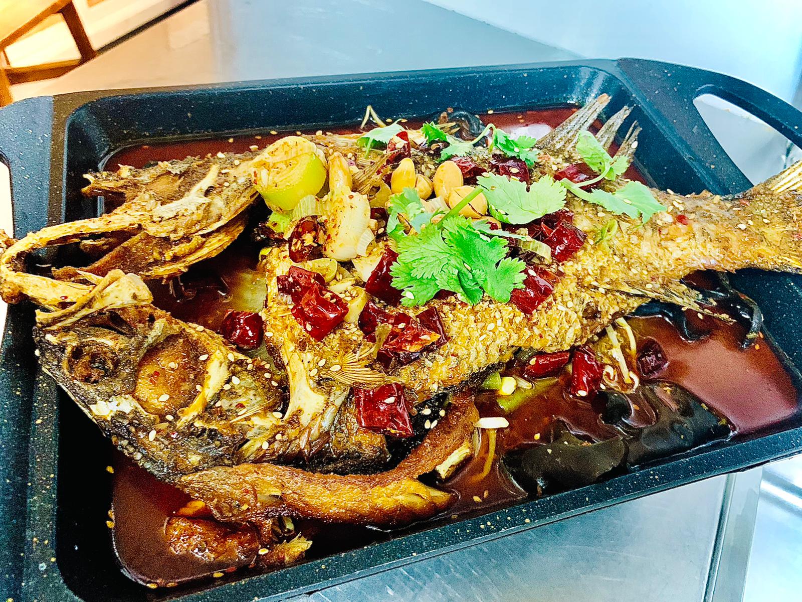 Ju Bao Xuan Mala Hotpot - super spicy grilled fish