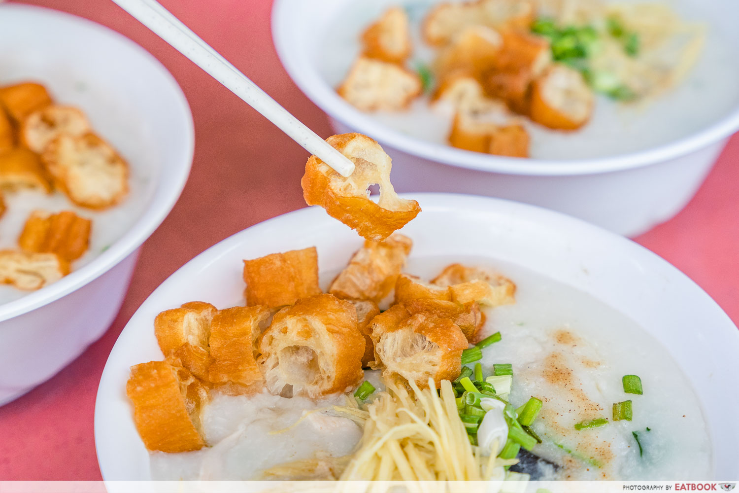 Mei Jie Porridge - youtiao