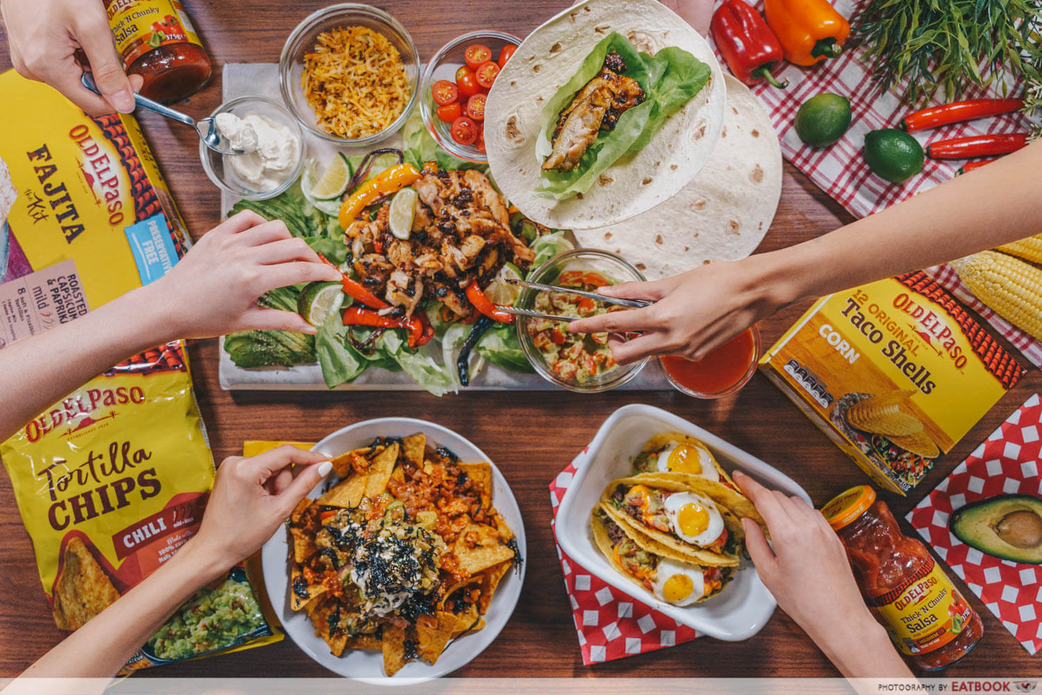 Old El Paso - final flatlay