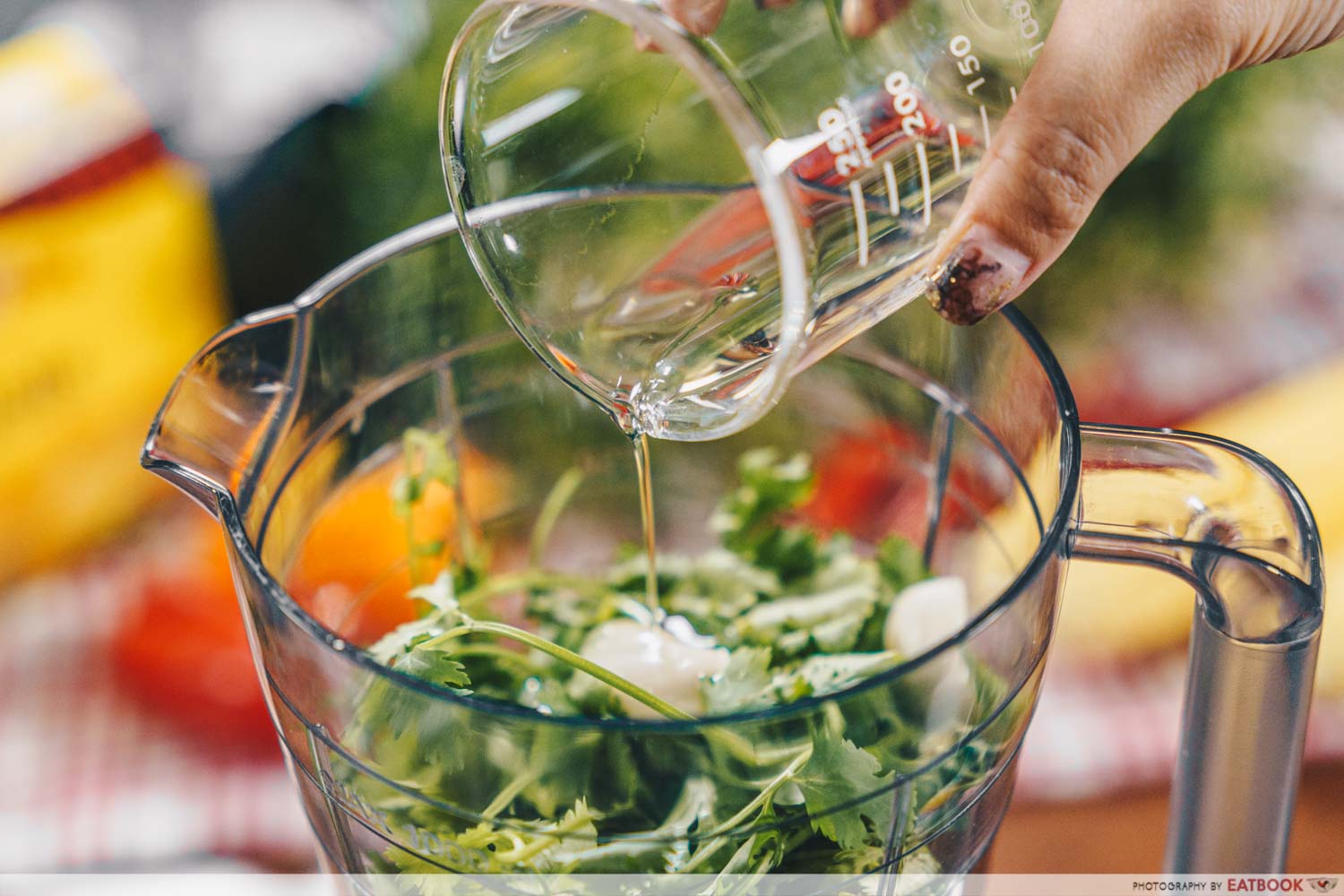 Old El Paso - making pico de gallo