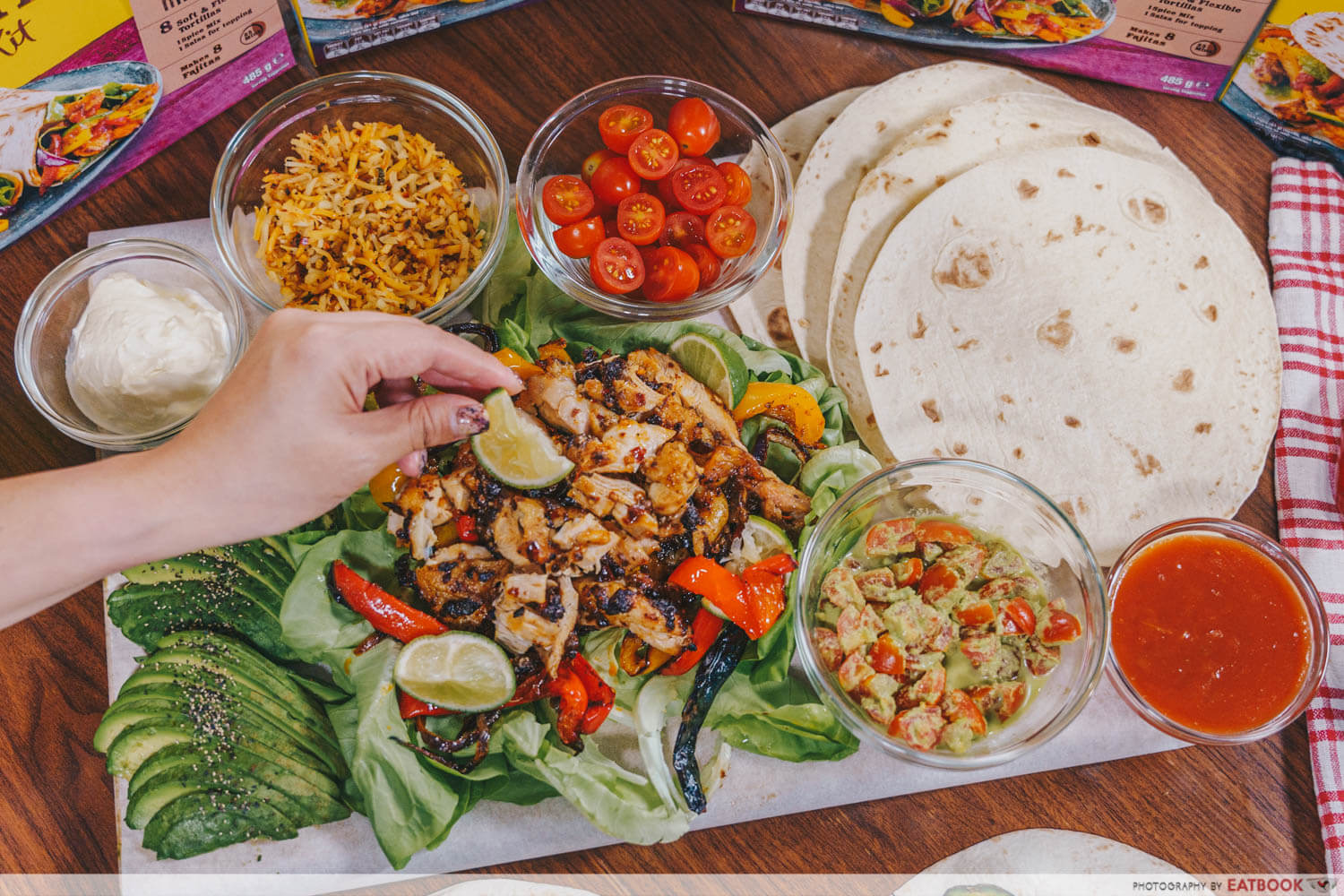 Old El Paso - mala chicken fajitas