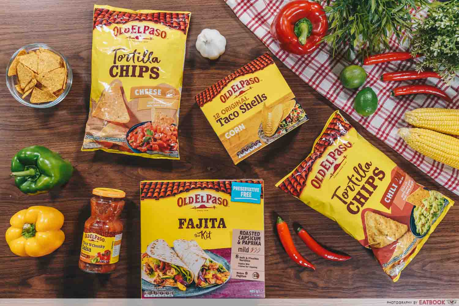 Old El Paso - product flatlay