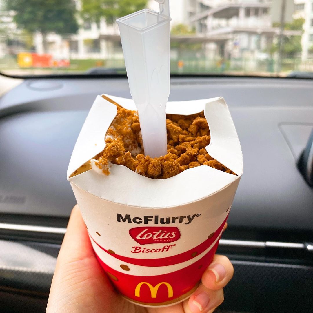 McDonald’s Has New Lotus Biscoff McFlurry And Blueberry Cream Cheese Pie