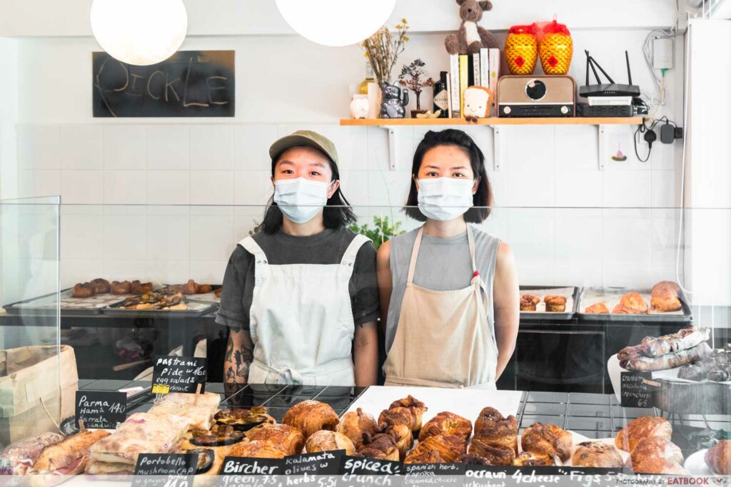 PICKLE Bakery Review Artisanal Buckwheat Chocraunts, Burrata