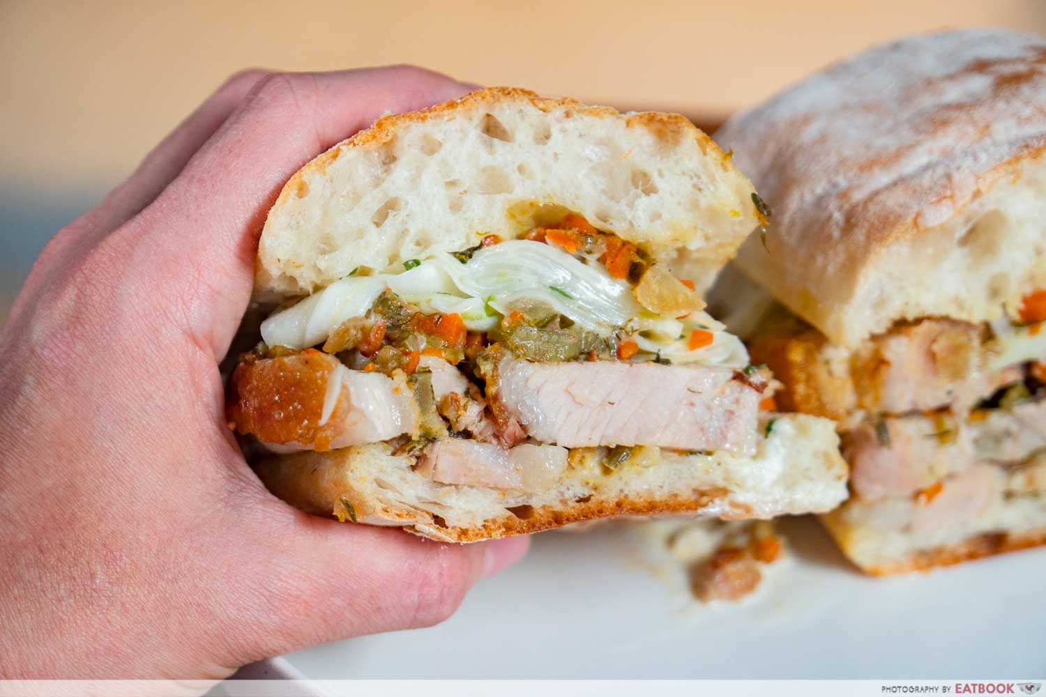 porchetta sandwich