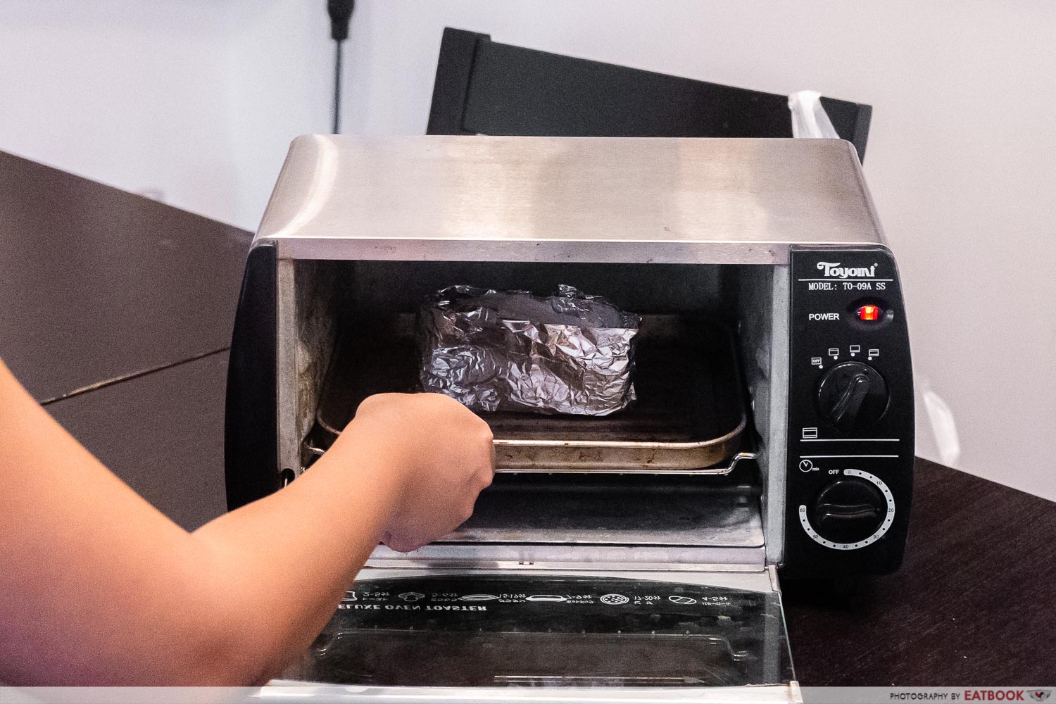 roasting pork in a toaster oven