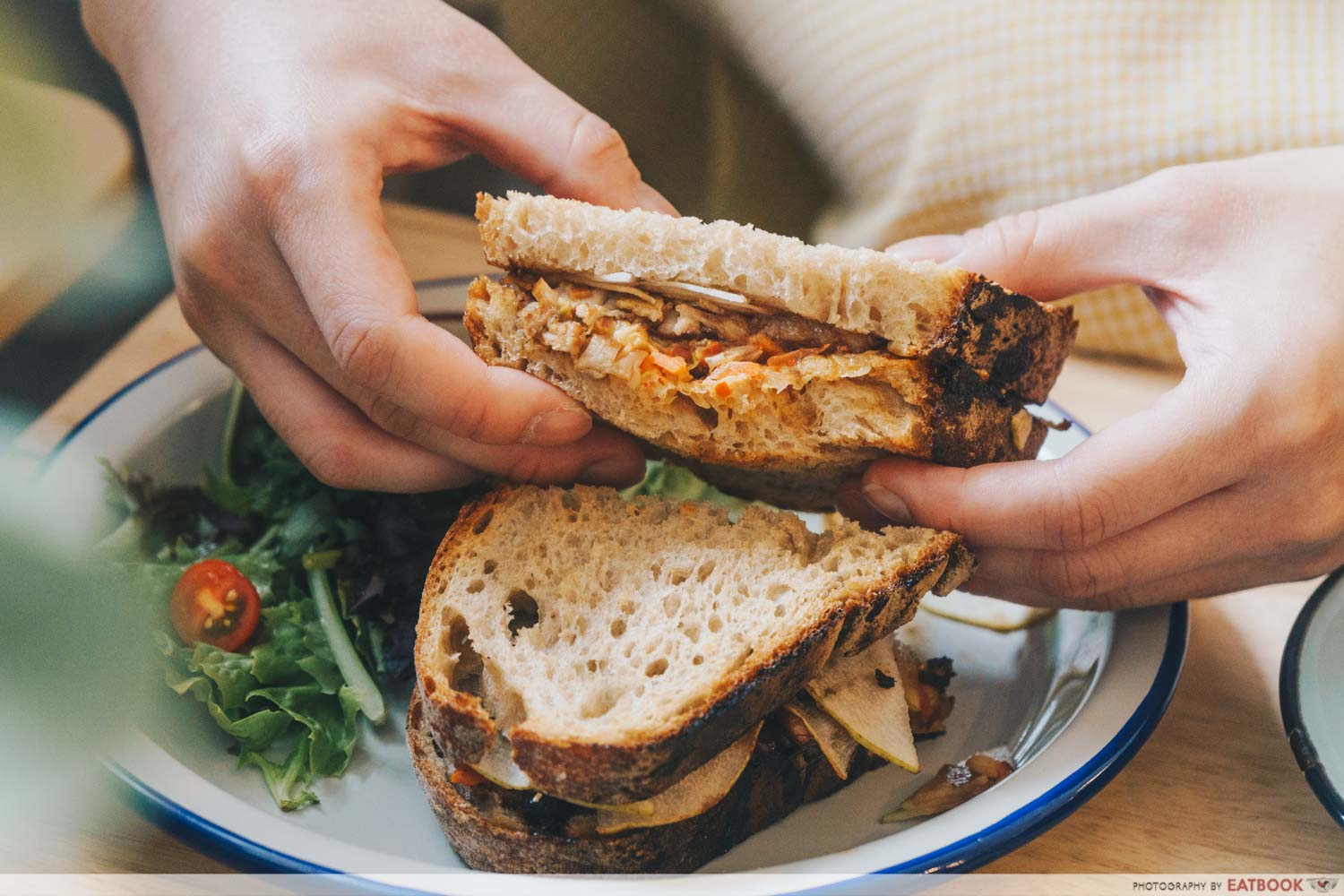 sandwich leverans - bakers bänk