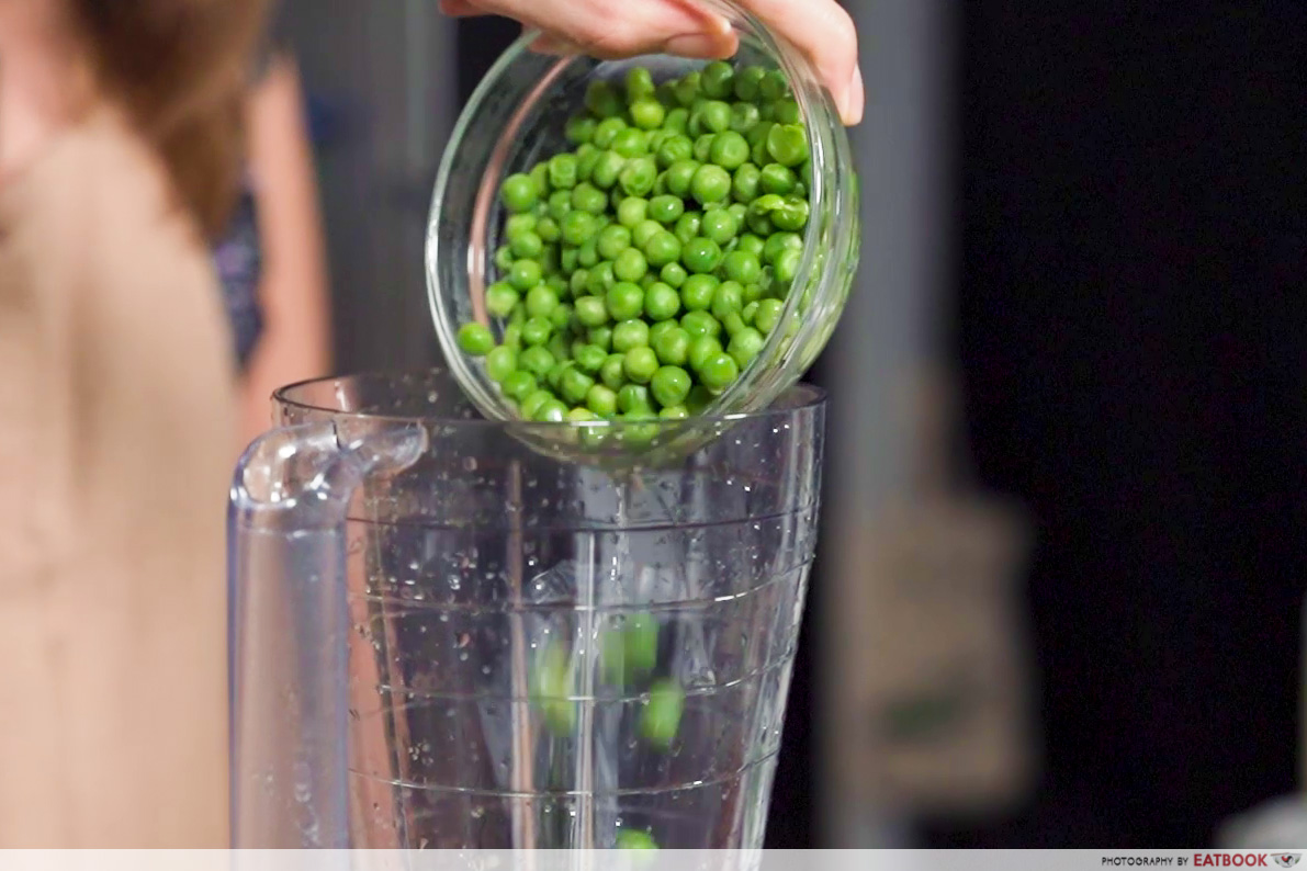 CORIANDER MEAL PEAS TO BLENDER