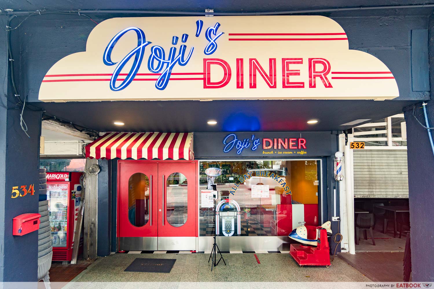 Joji's Diner - storefront new restaurants july 2021