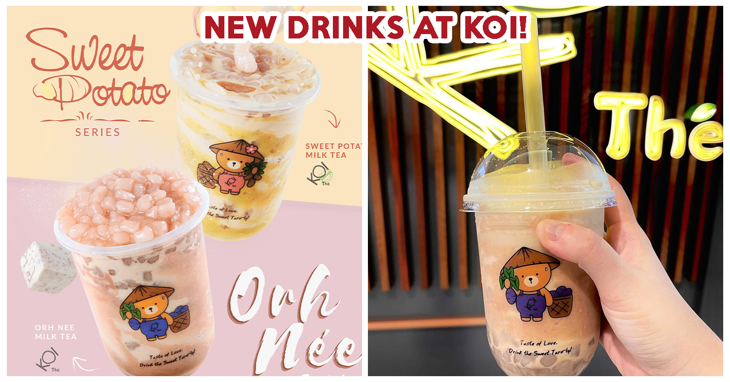 koi orh nee sweet potato bubble tea