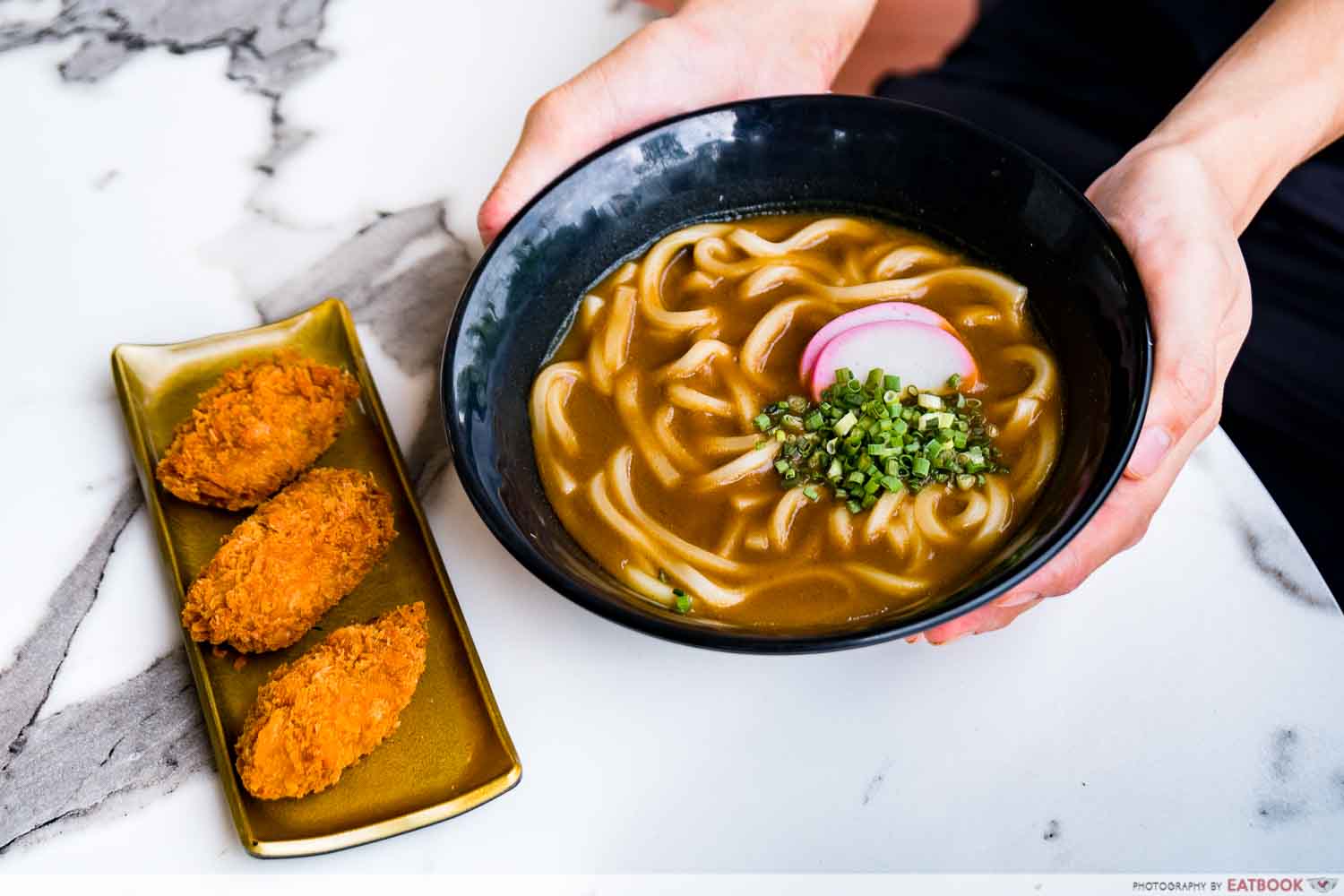 Maruhachi Donburi & Curry - kaki fry udon