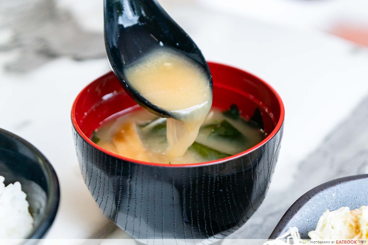 Maruhachi Donburi & Curry - miso soup