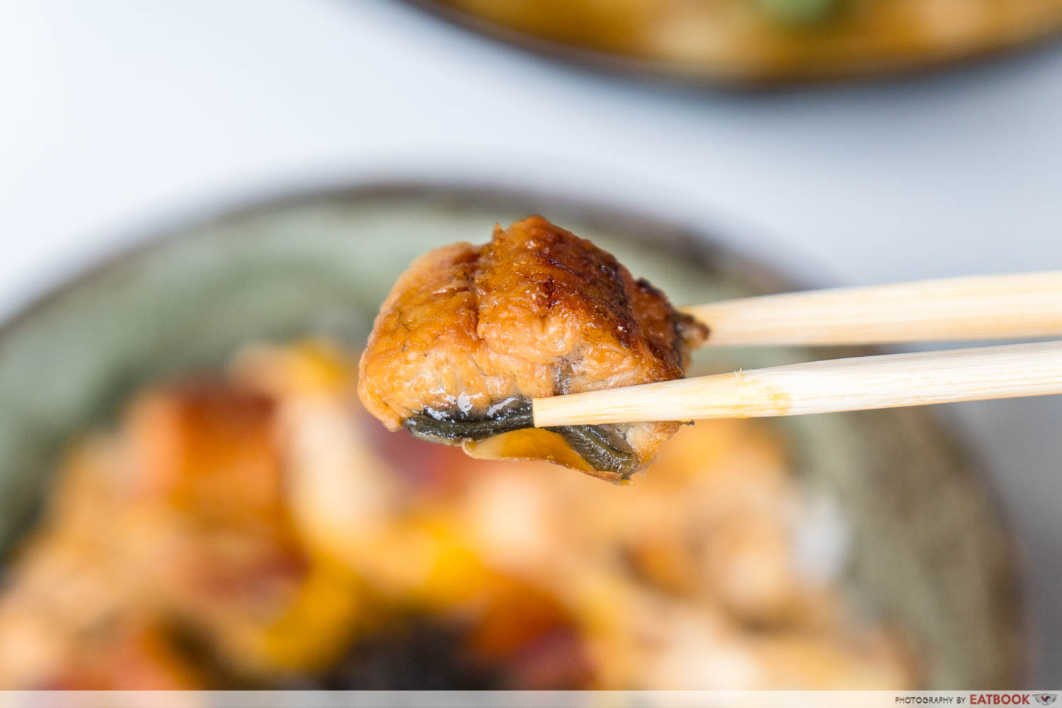 Maruhachi Donburi & Curry - unagi close up