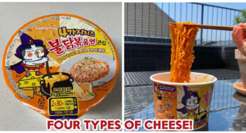 Samyang Has New A Spicy Four Cheese Instant Noodle Flavour, Available Now On Shopee