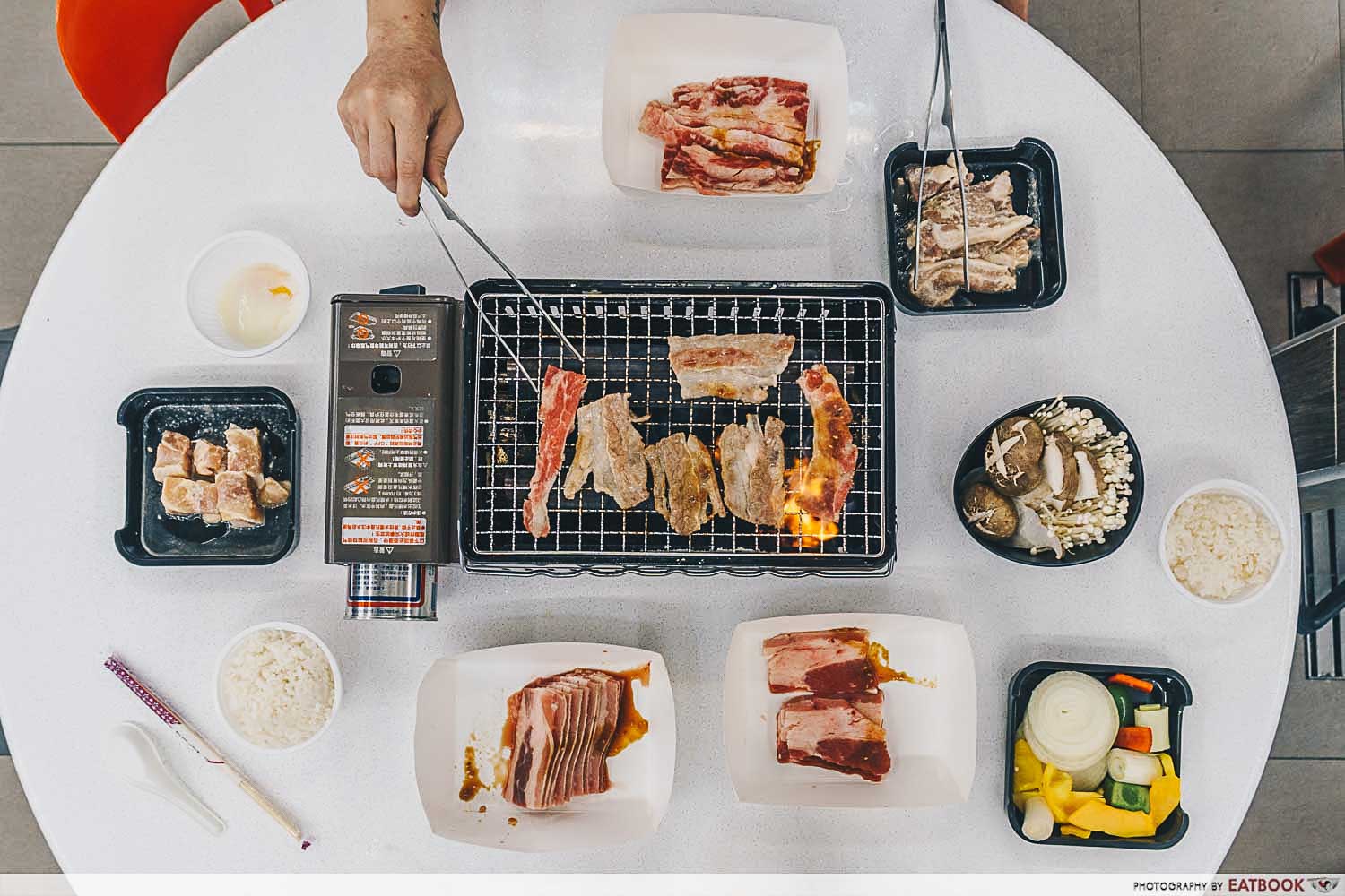 Yakiniku Warrior - flat lay