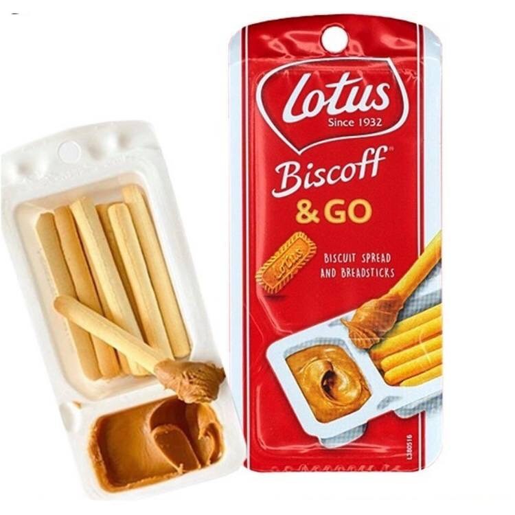 Lotus Biscoff Cookie Butter Sticks And Dip Snack Available On Shopee ...