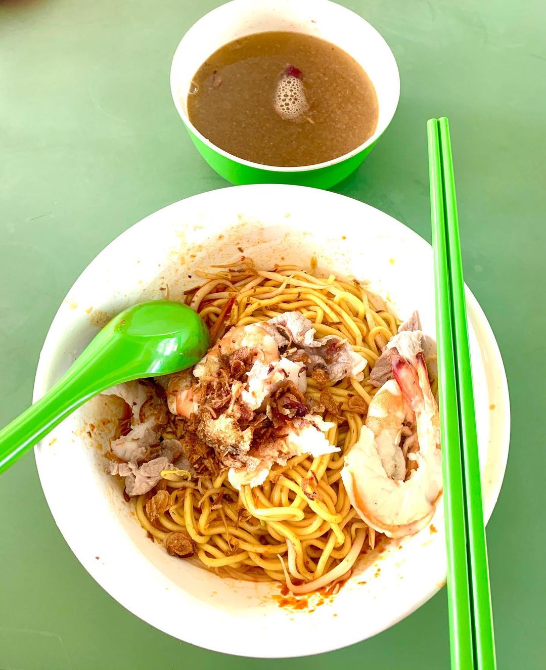 niu ji prawn noodle - hawkers without online delivery in the east