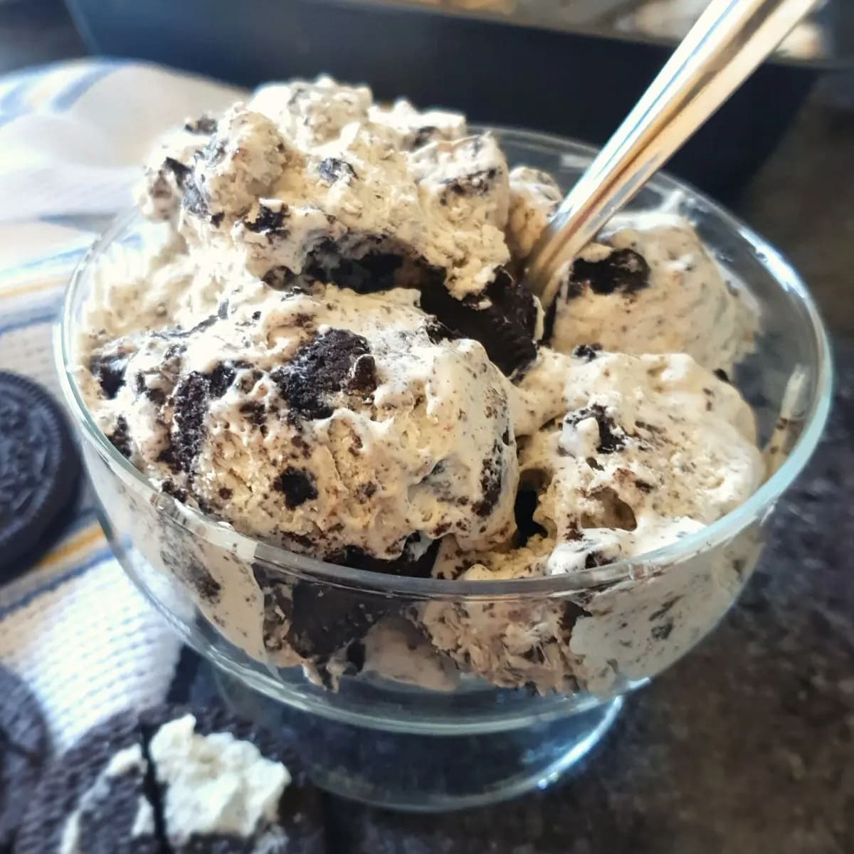 oreo ice cream recipe