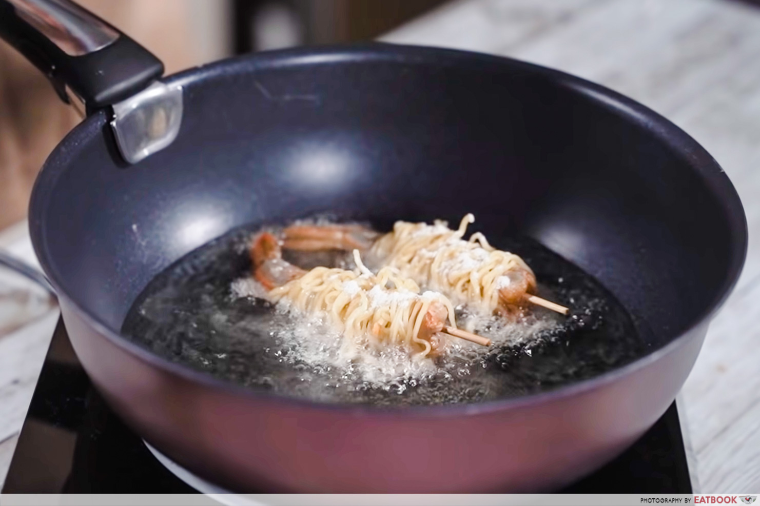 3-Course Indomie Meal - fried noodle prawn